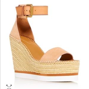 COPY - See by Chloé Glyn Leather Espadrille Plat …